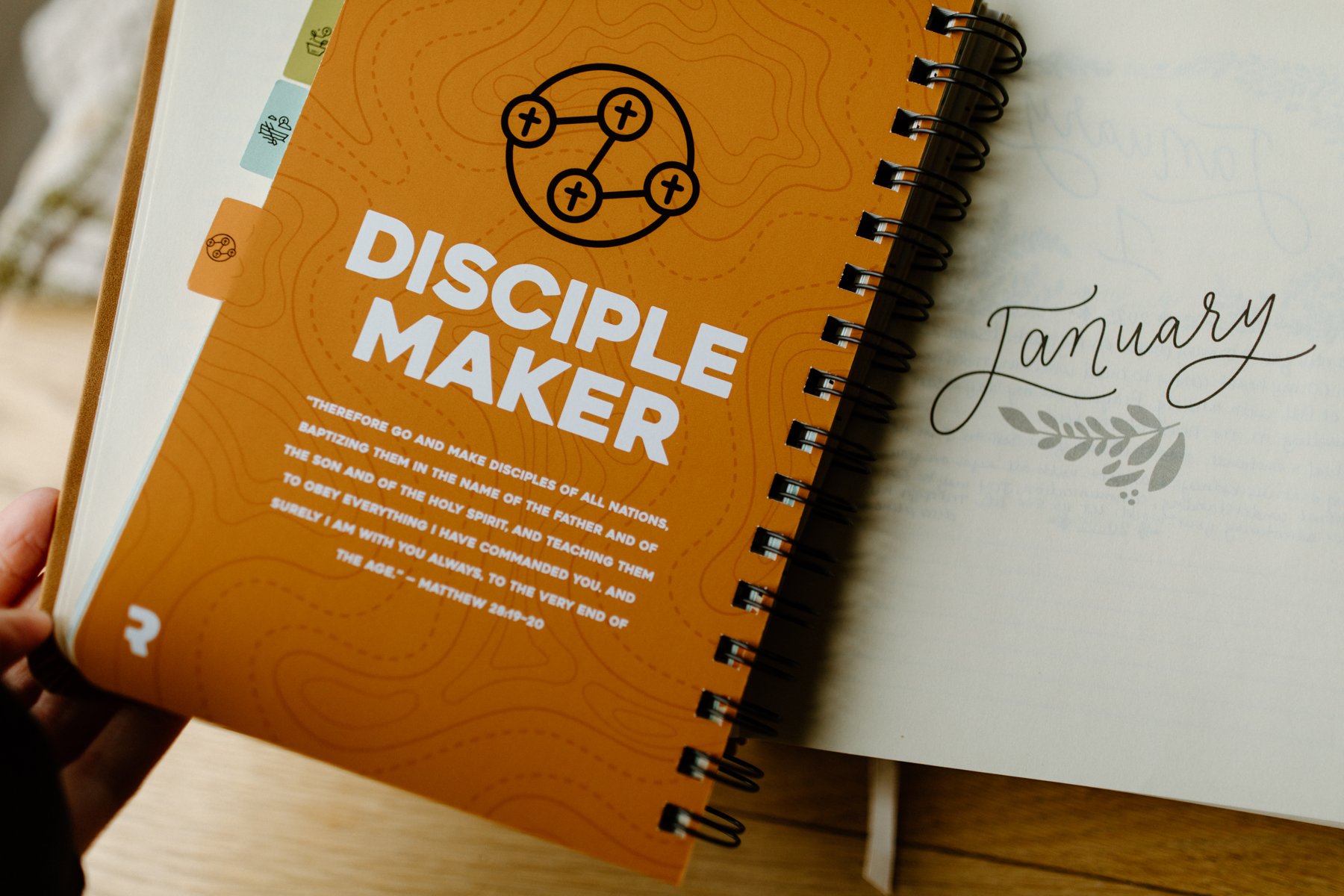 Disciple Maker pages in the Discipleship Pathway guidebook