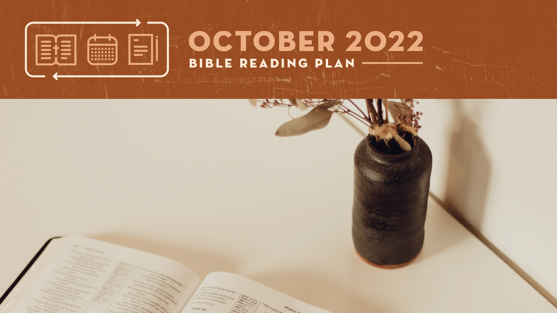 October Bible Reading Plan