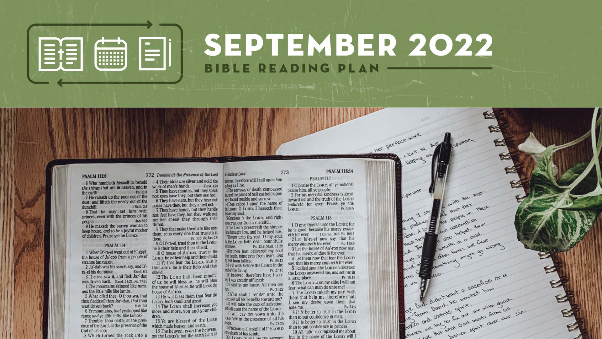 September Bible Reading Plan