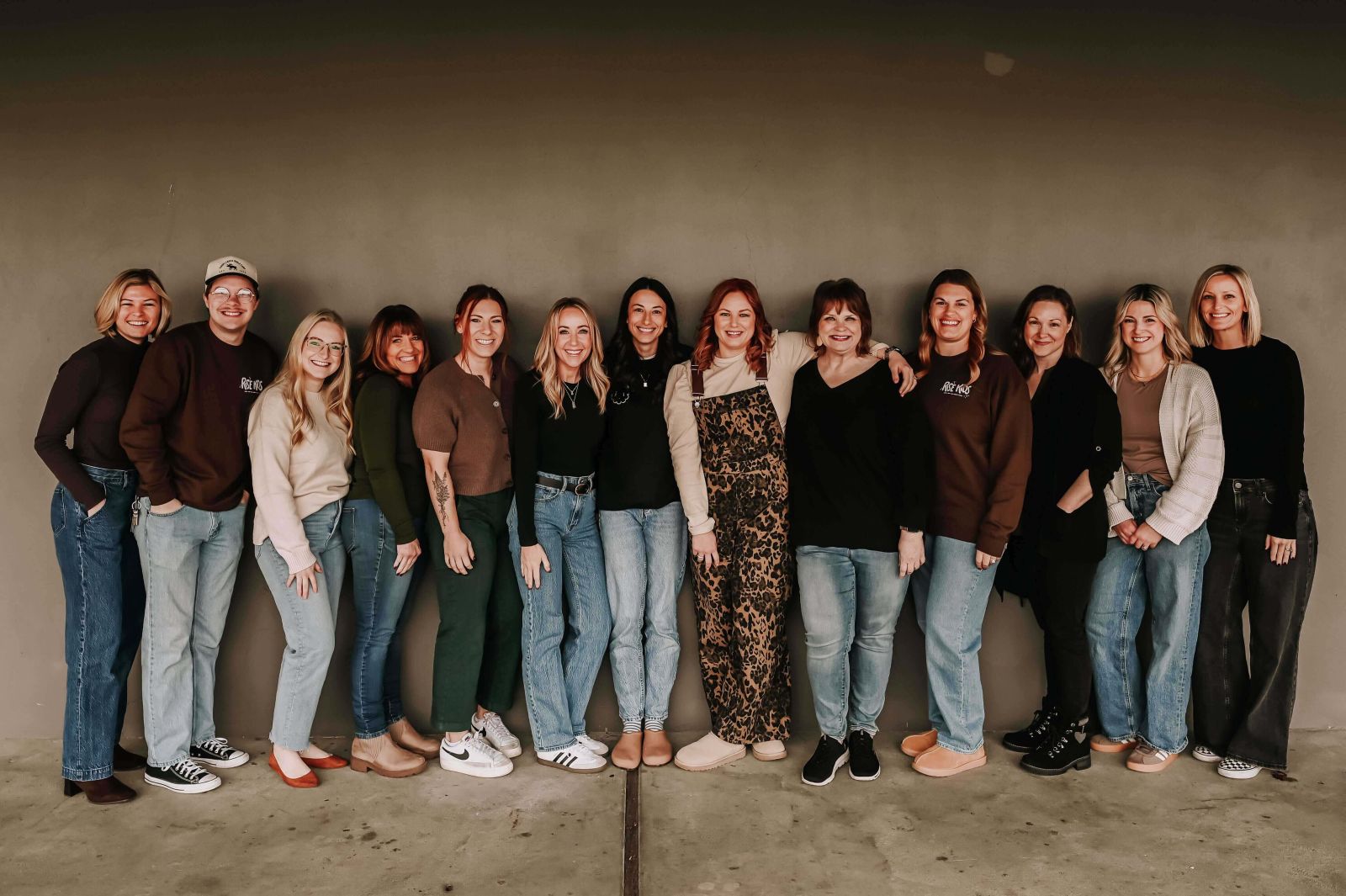 The Rise Kids leadership team pictured on the current Kids page