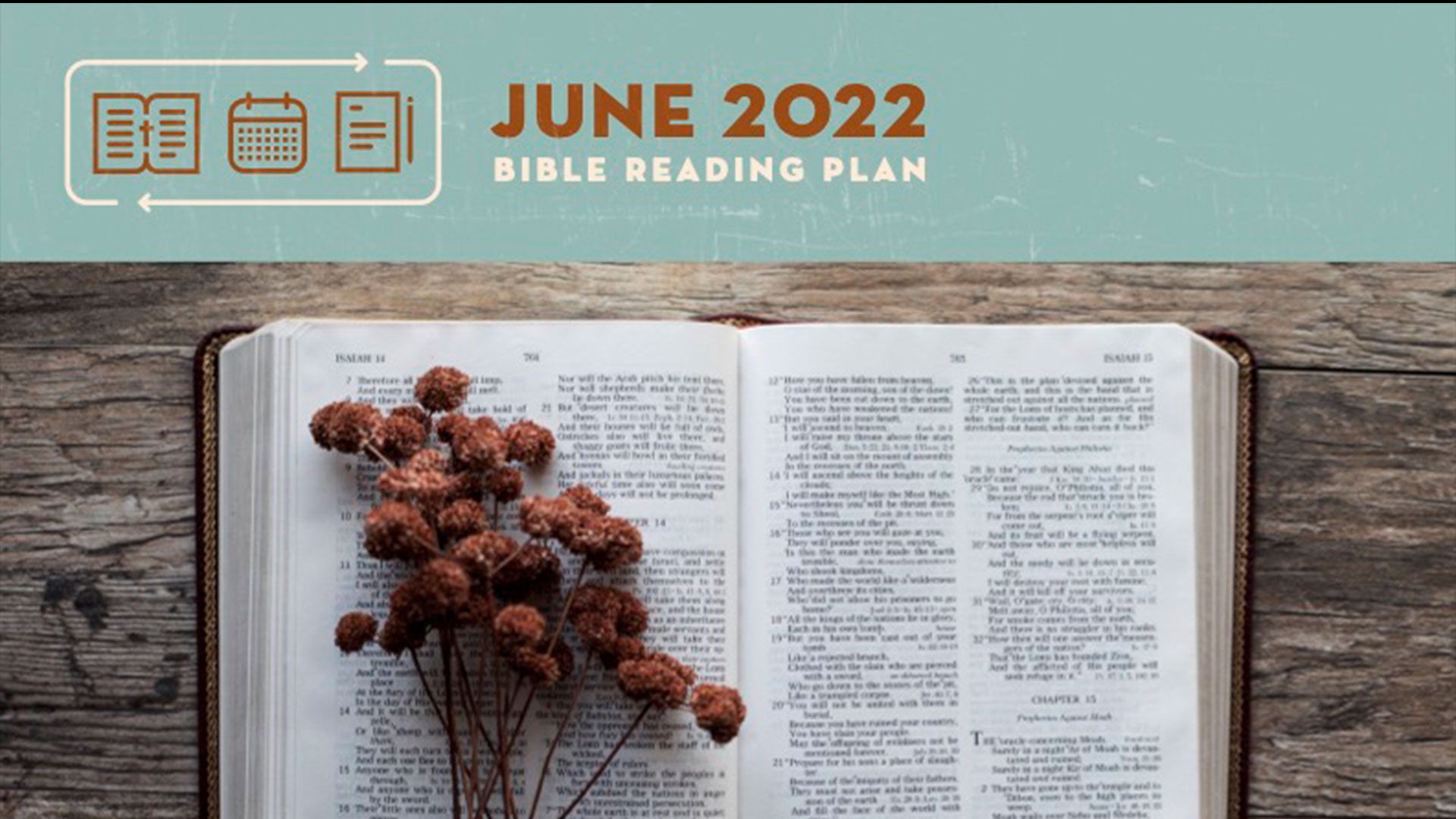 June Bible Reading Plan
