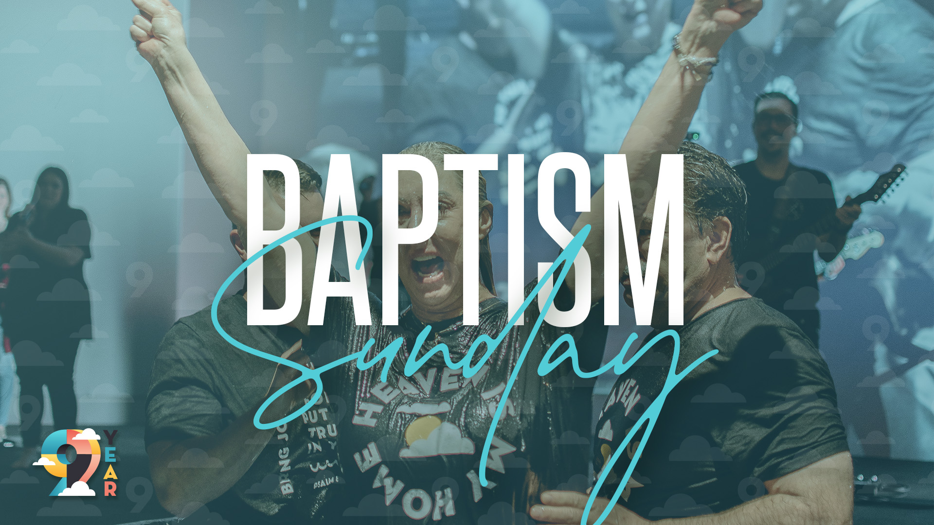 Nine Year Anniversary Baptisms